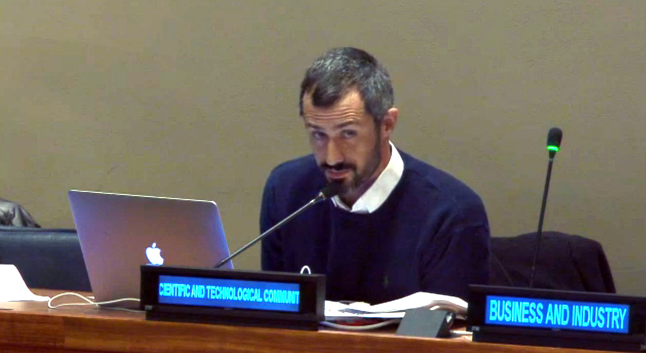 Scientific and technological community delivers statement at United Nations on Oceans