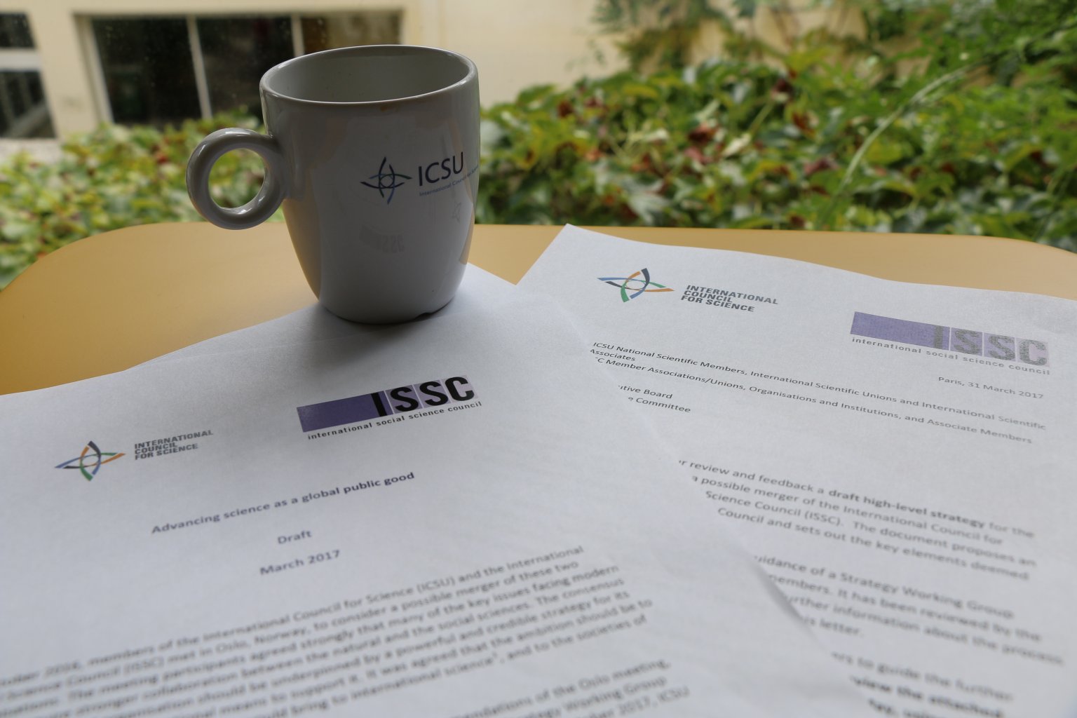 Mida on liikmetel ICSU-ISSC strateegia kavandi kohta öelda?