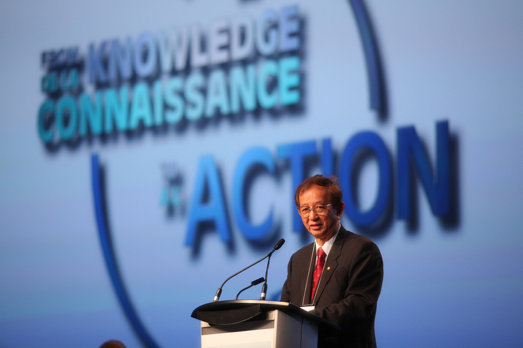 ICSU President Yuan Tseh Lee opens International Polar Year Conference