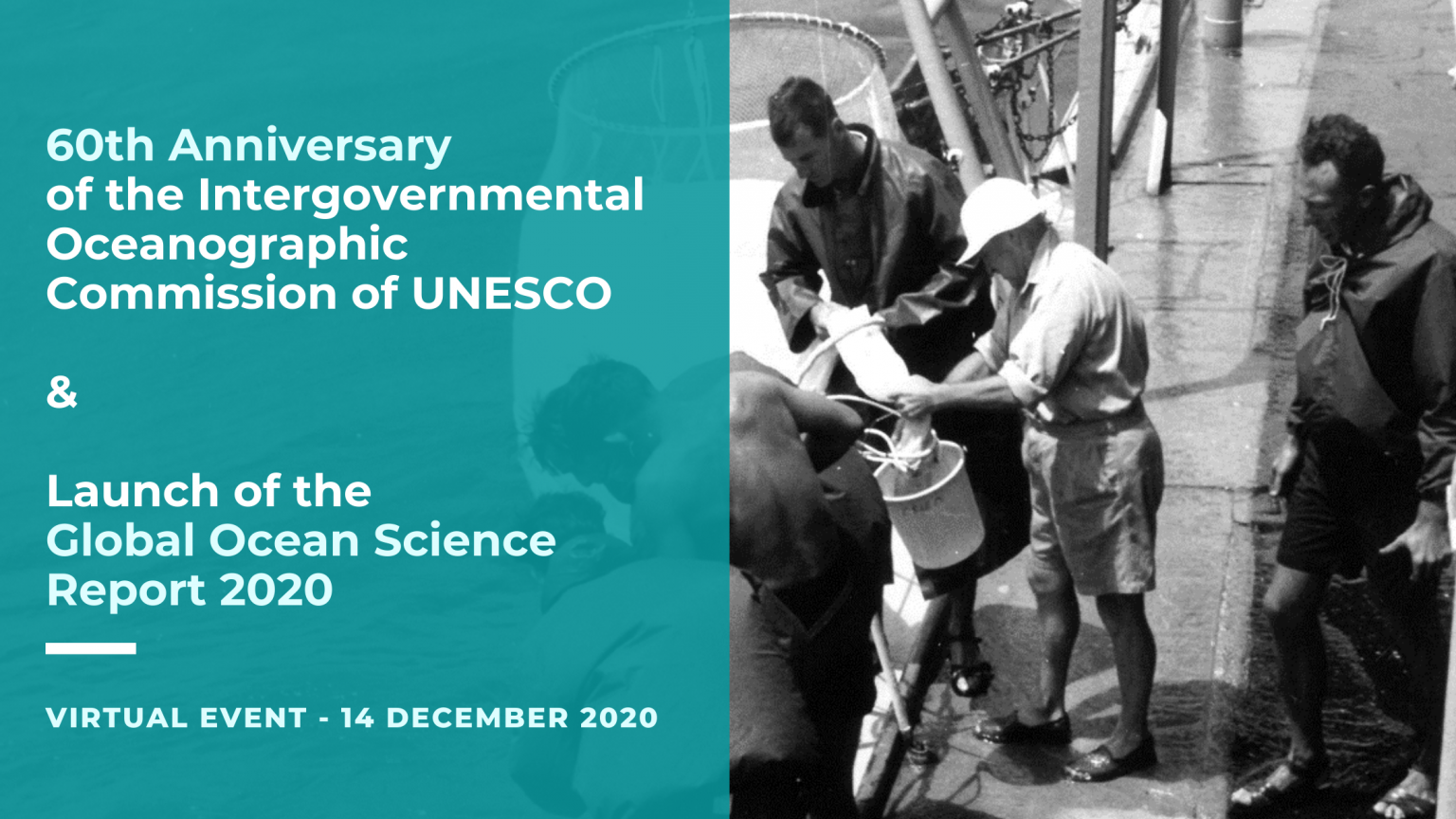 60th Anniversary of the Intergovernmental Oceanographic Commission of UNESCO & Launch of the Global Ocean Science Report 2020