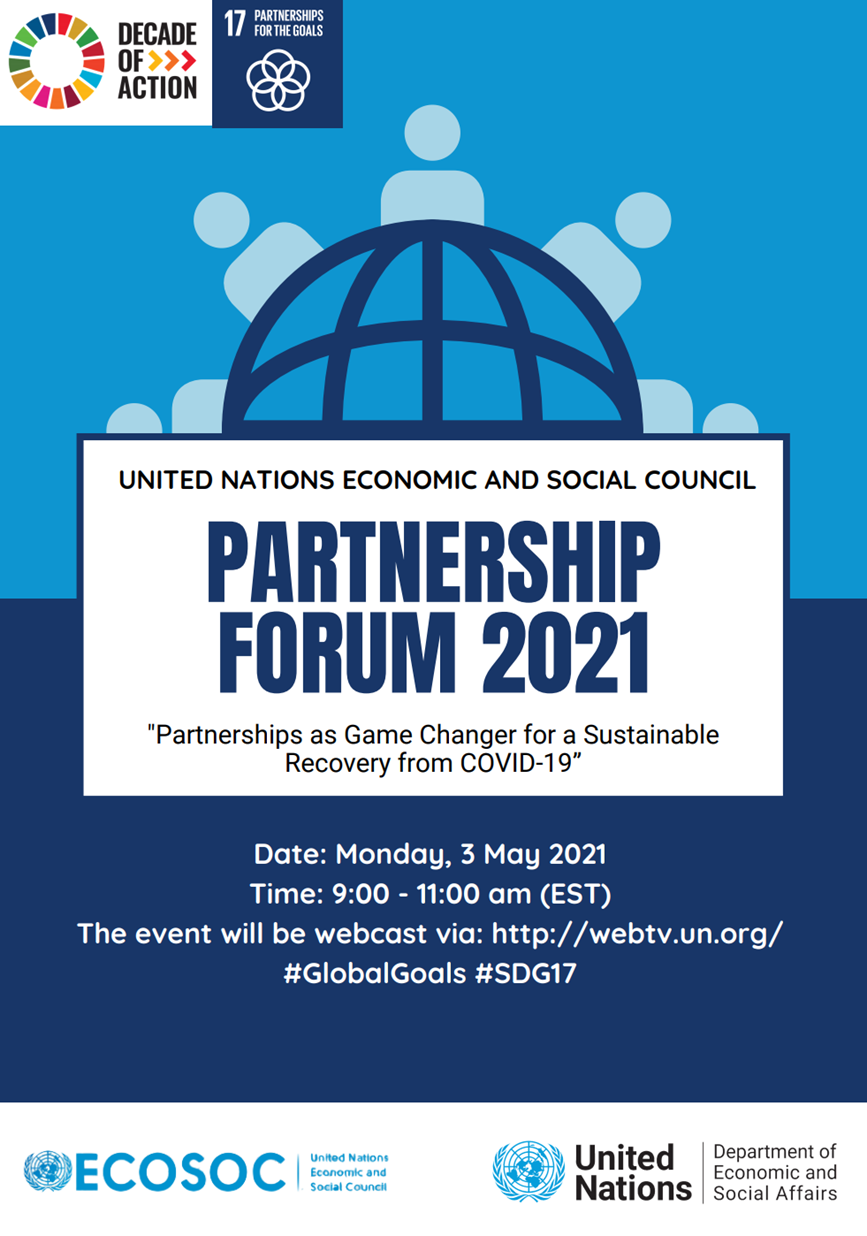2021 ECOSOC Partnership Forum Partnerships as Game Changer for a