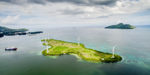 Wind farm Seychelles
