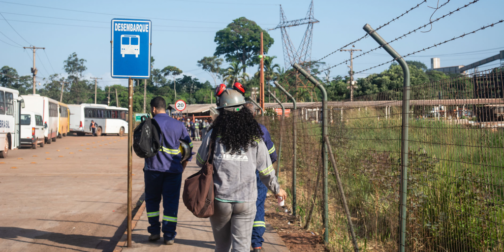 Aluminium plant workers Brazil