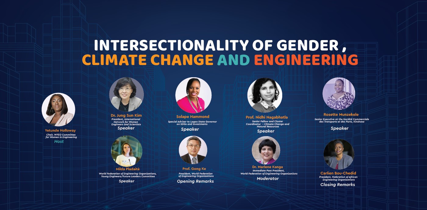 Intersectionality of Gender, Climate Change and Engineering (1/2)