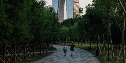 Walking in Suzhou, China