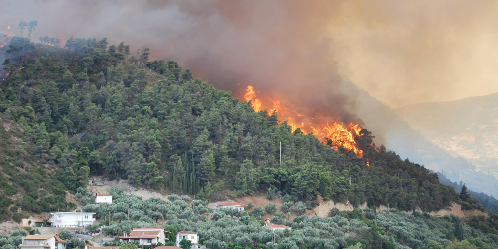 Wildfire Greece