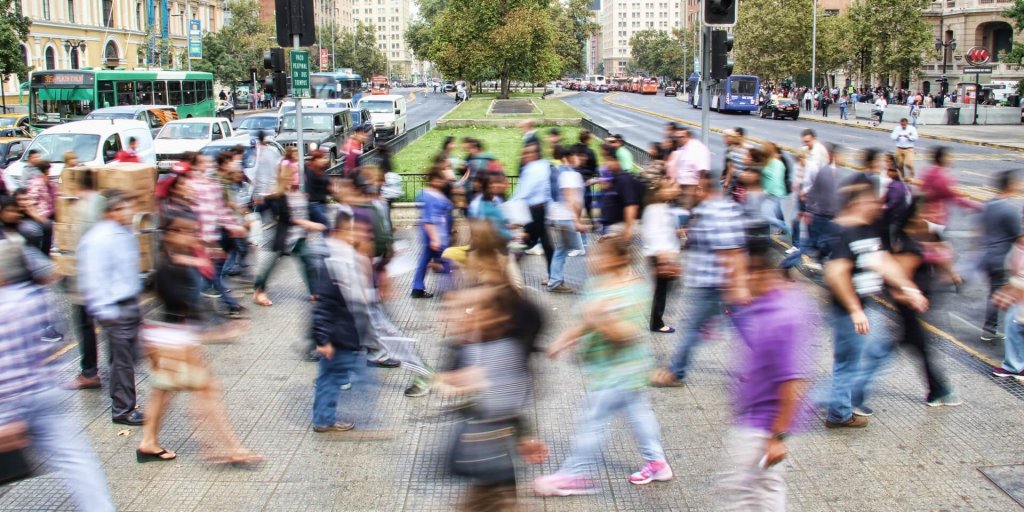 People on Tokyo crosswalk