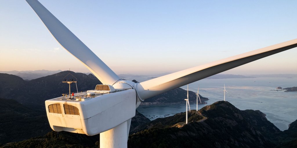 a wind turbine