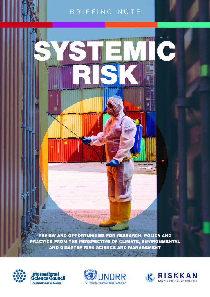 Coberta de la nota informativa sobre el risc sistèmic