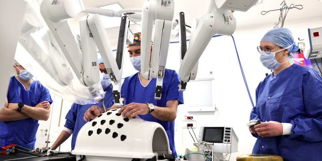 Robot assisted surgery