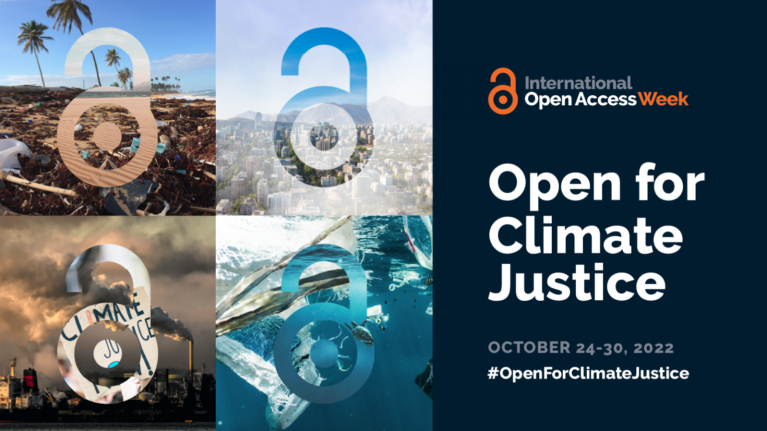 La Semaine internationale du libre accès 2022 mettra l'accent sur "Ouvert pour la justice climatique"