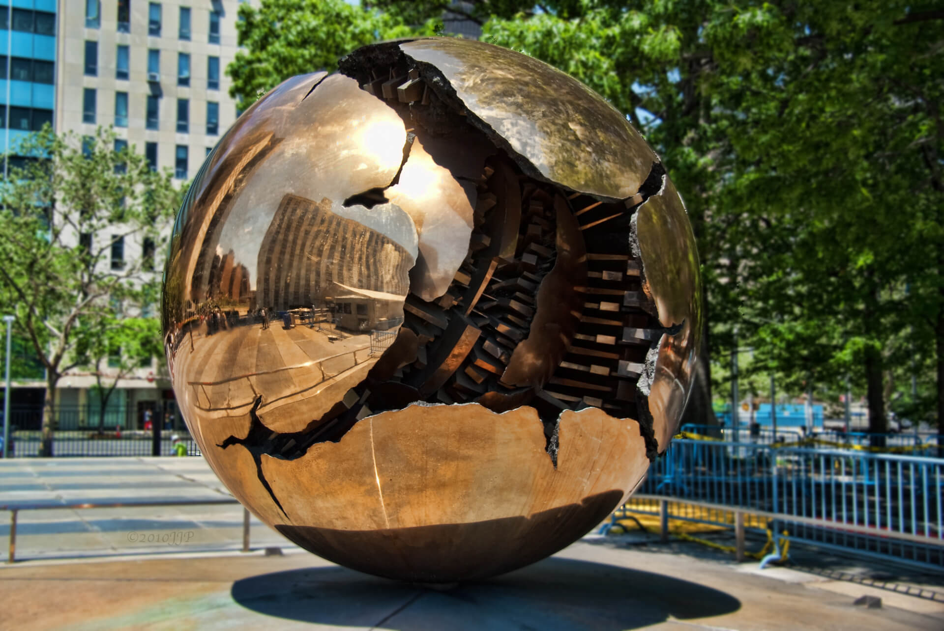 Globe at the UN