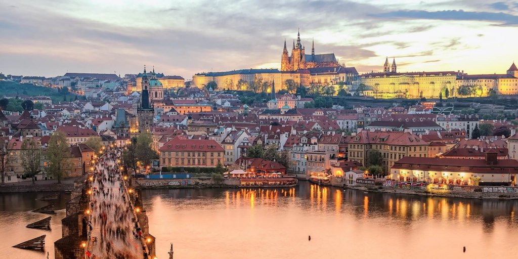 Prague skyline