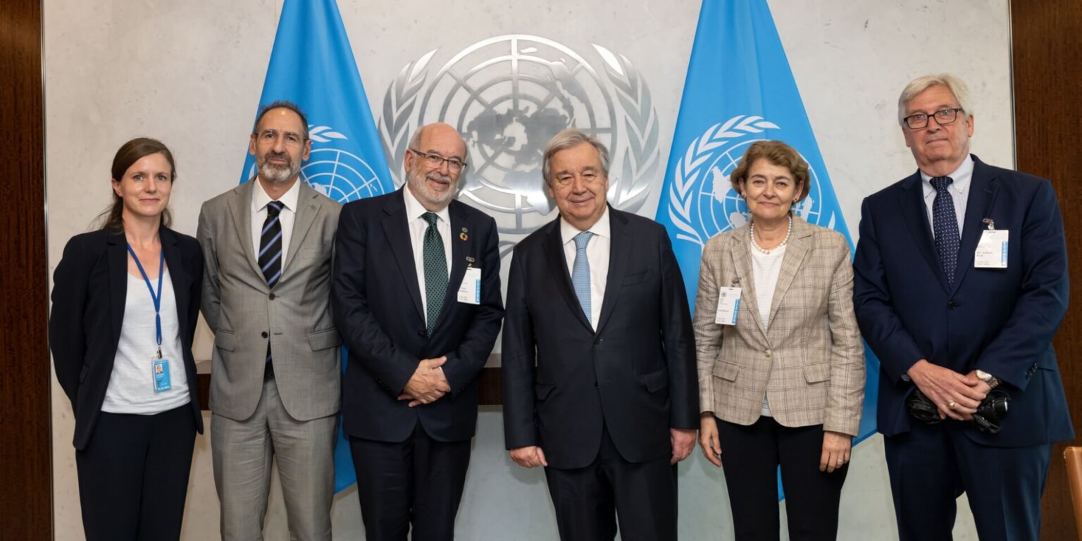 El ISC se dirige al Foro Político de Alto Nivel de la ONU y se reúne con el Secretario General de la ONU