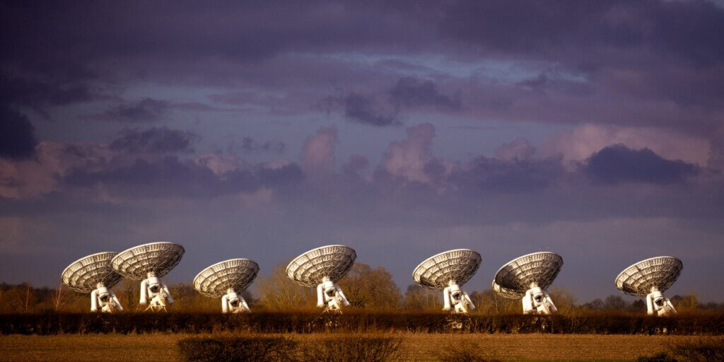 satellite dishes