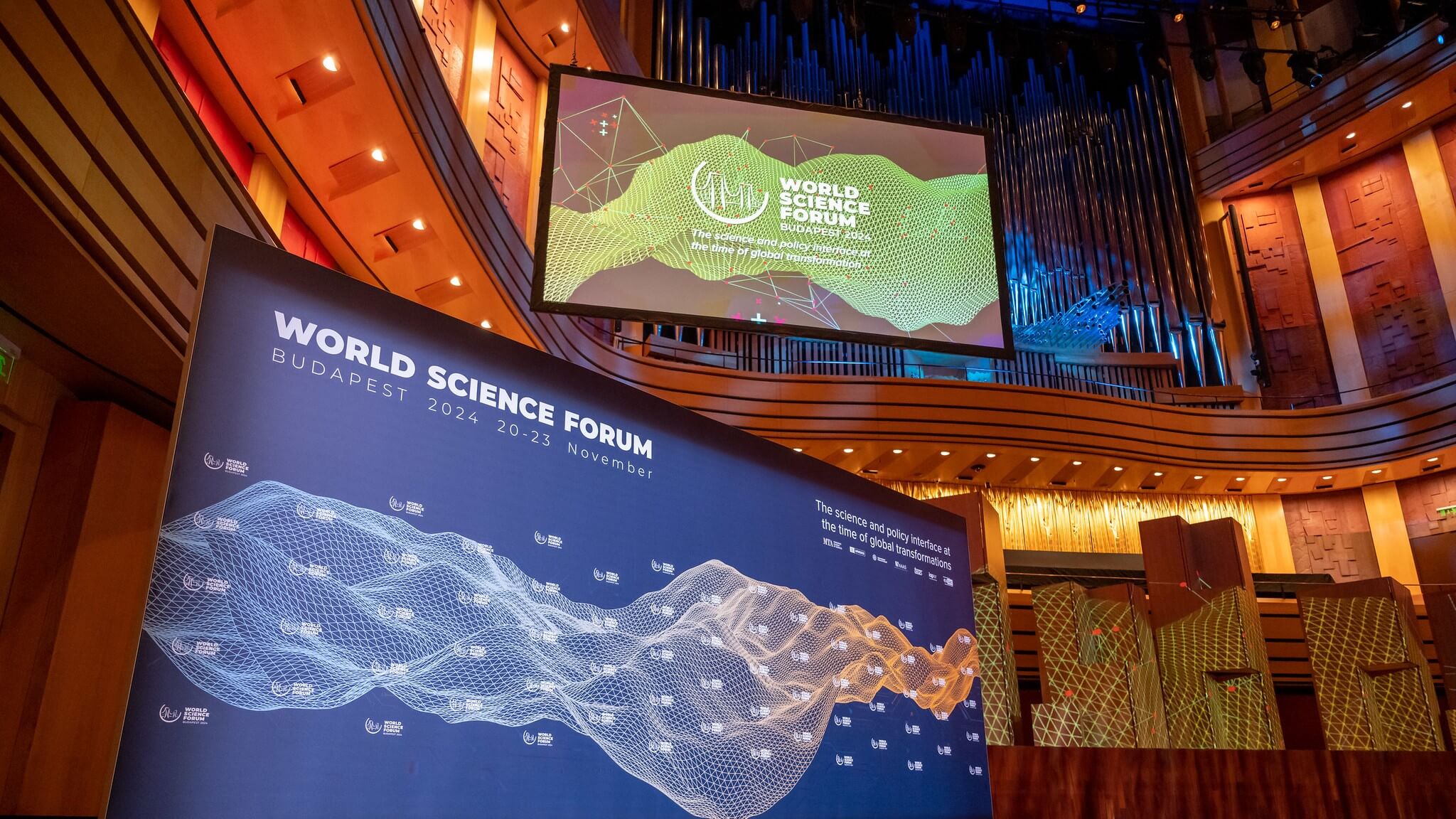 World Science Forum hall