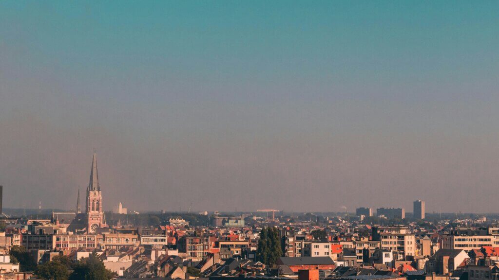 A view of Antwerp city, Belgium