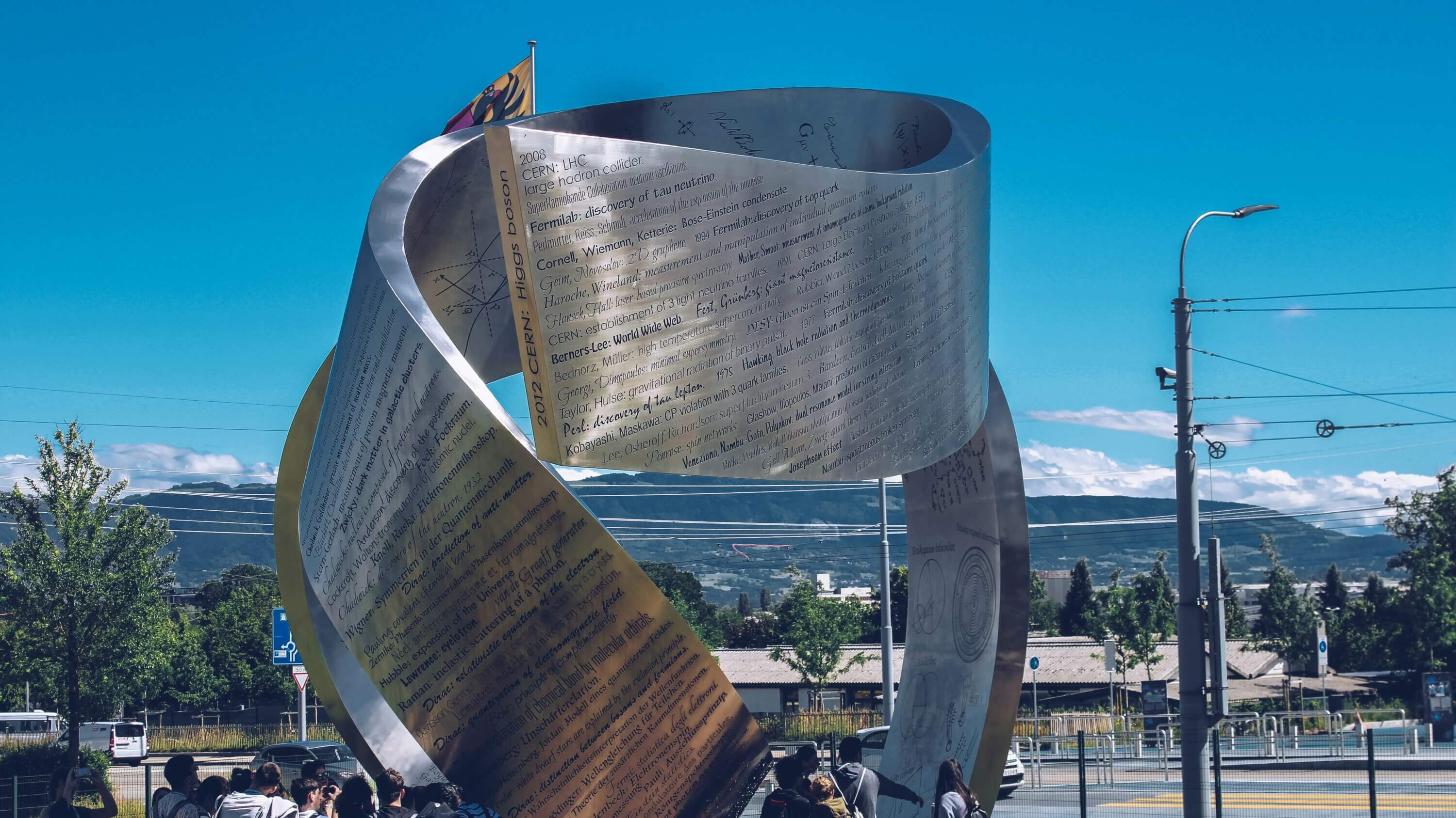 CERN, Esplanade des Particules, Meyrin, Suitza