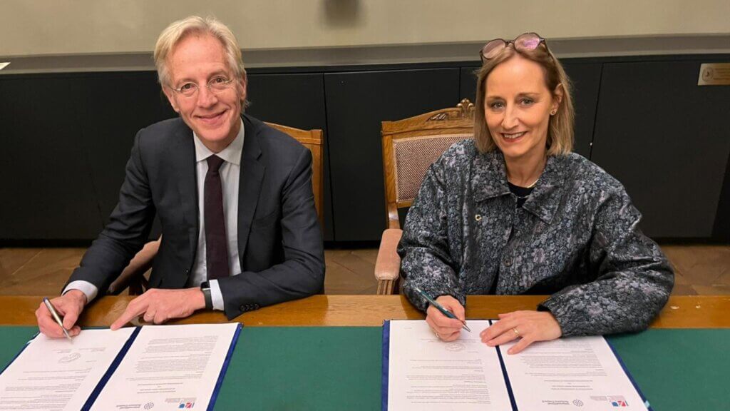 Robbert Dijkgraaf en Hilligje van't Land